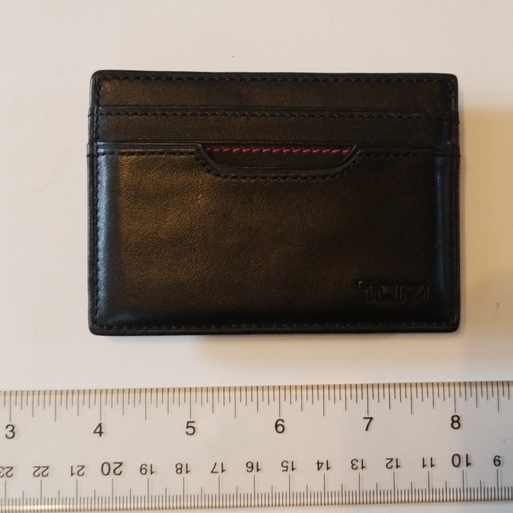 Tumi money clip card case.